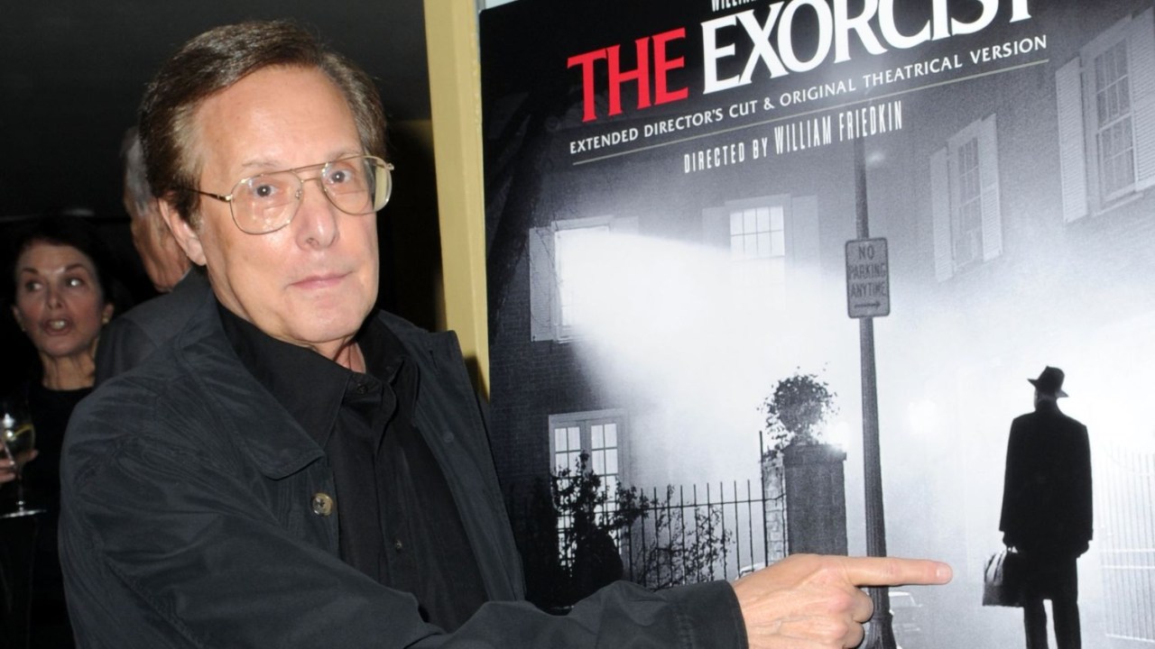 Friedkin presente em uma exibição especial da versão estendida de 'O Exorcista', em 2010