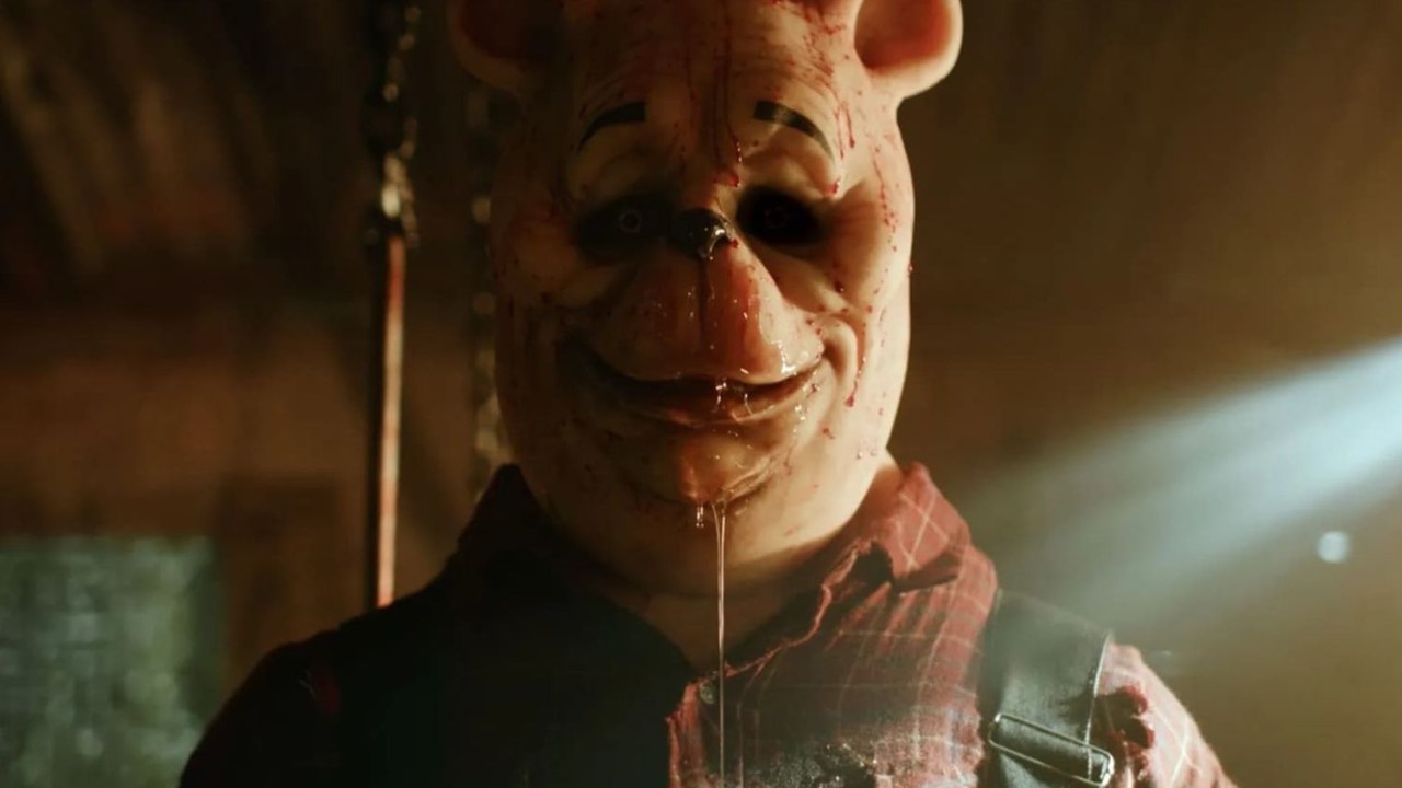 O Ursinho Pooh se lambuza tanto em mel quanto em sangue no filme de terror