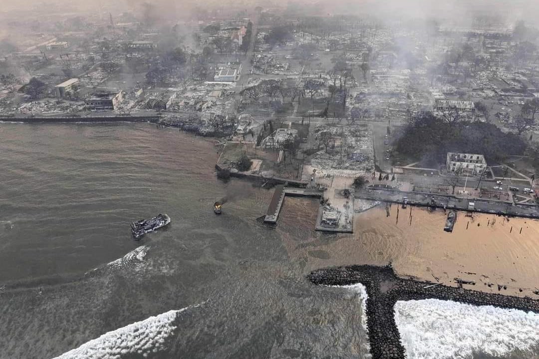 LAHAINA - Havaí: incêndio deixa mais de 80 mortos e cidade em ruinas