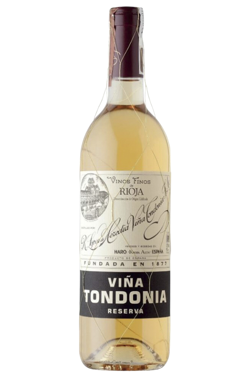 TONDONIA RESERVA - Blend de malvasia e viura, é feito em pequenas quantidades por uma das principais vinícolas de Rioja, na Espanha