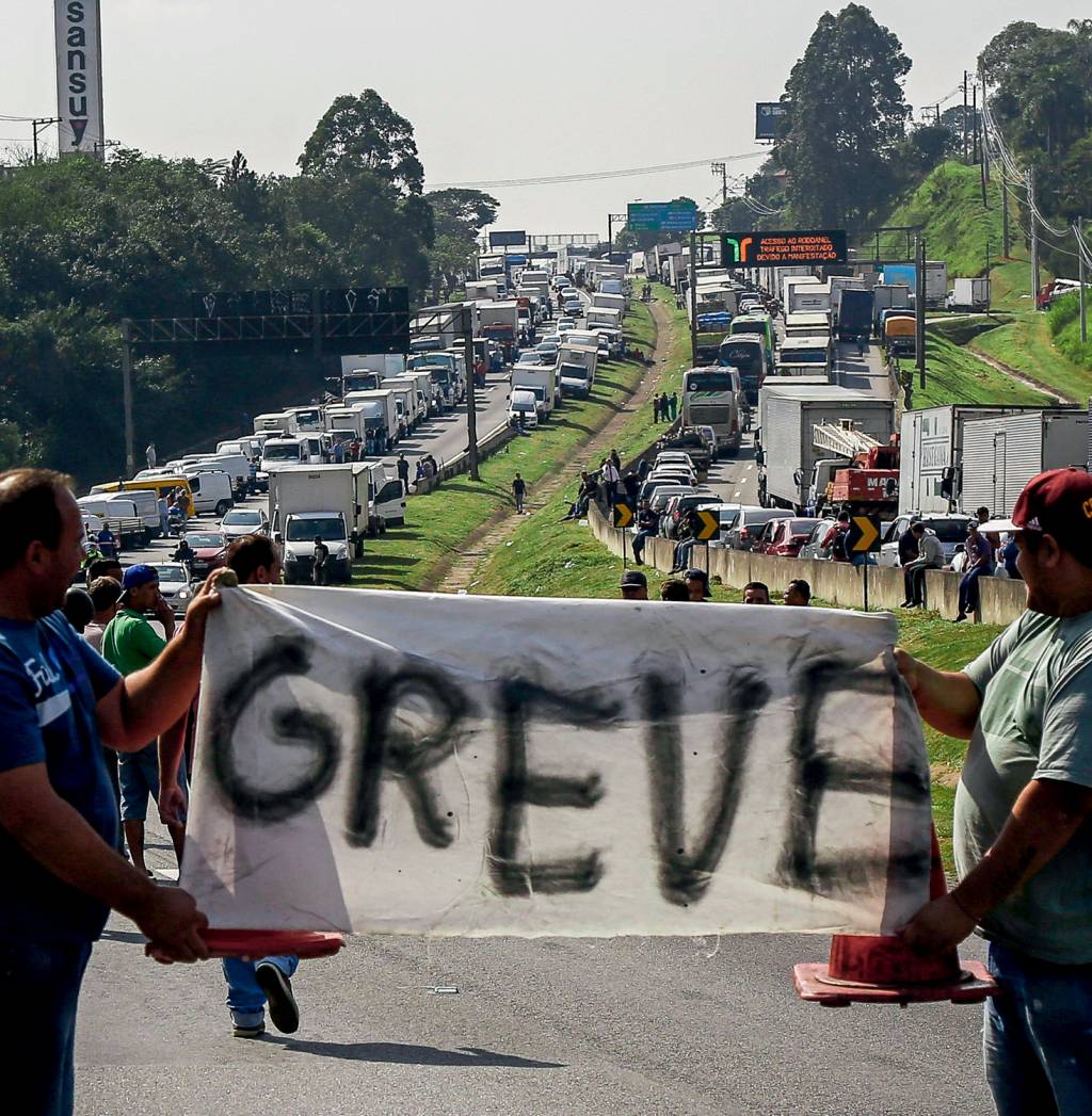 BRAZIL-ECONOMY-FUEL-STRIKE CRISE - Greve dos caminhoneiros em 2018: economia parada por dez dias