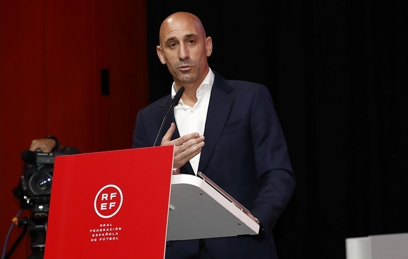Luis Rubiales, presidente da Federação Espanhola de Futebol