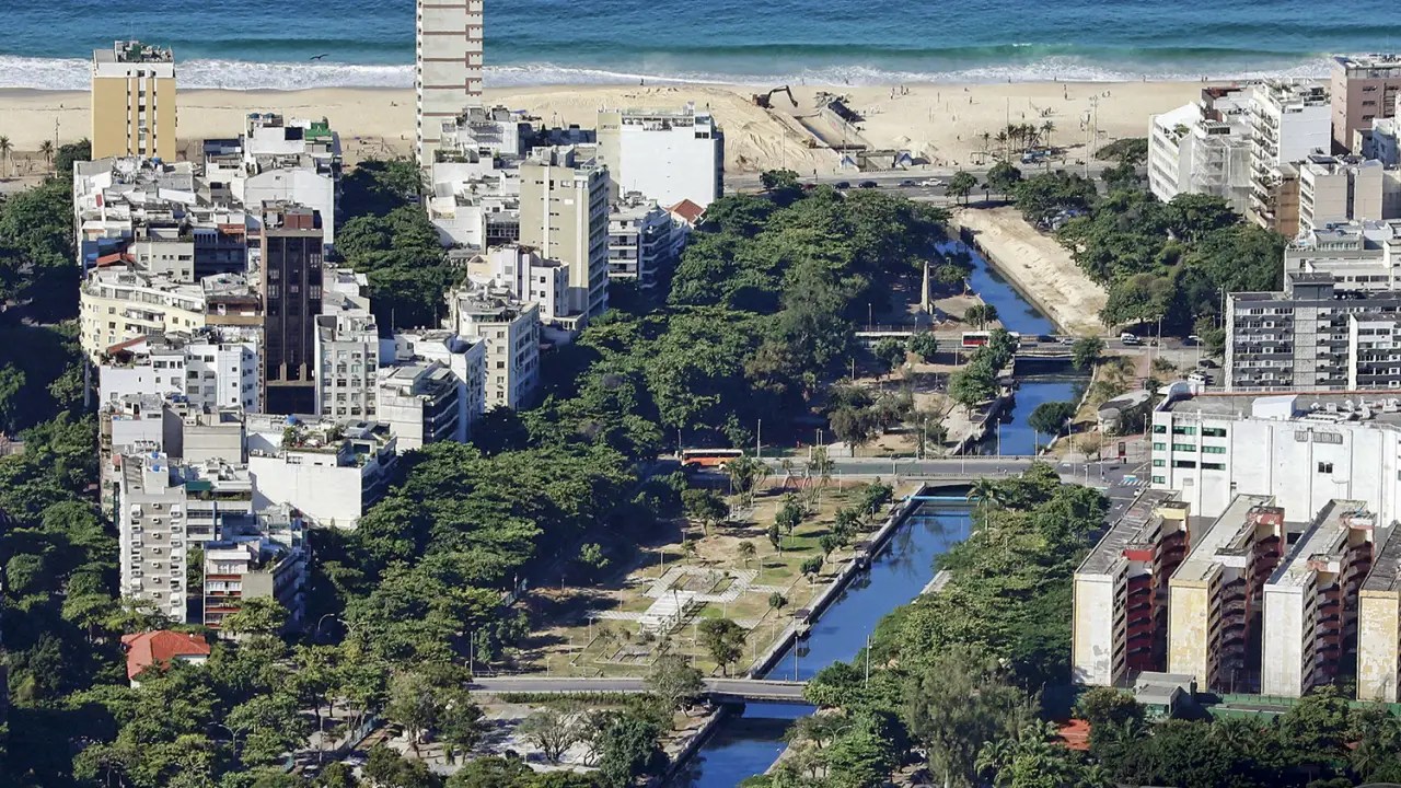 Área nobre: o Jardim de Alah fica na divisa entre Lagoa, Leblon e Ipanema