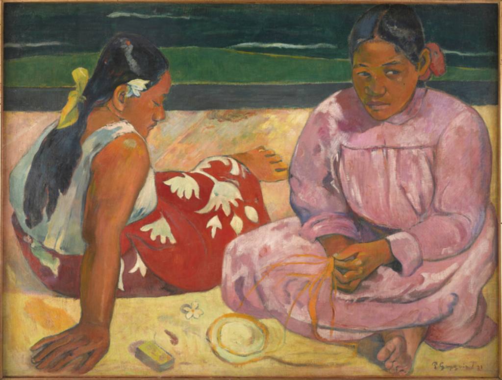 OBRA—PAUL-GAUGUIN-b.jpg INCÔMODO - Uma das telas de Paul Gauguin: vista, hoje, como retrato indevido das mulheres que conheceu