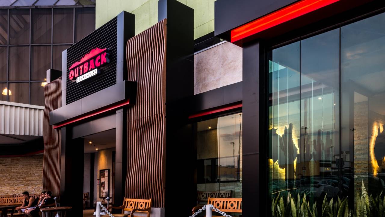 Fachada do Outback