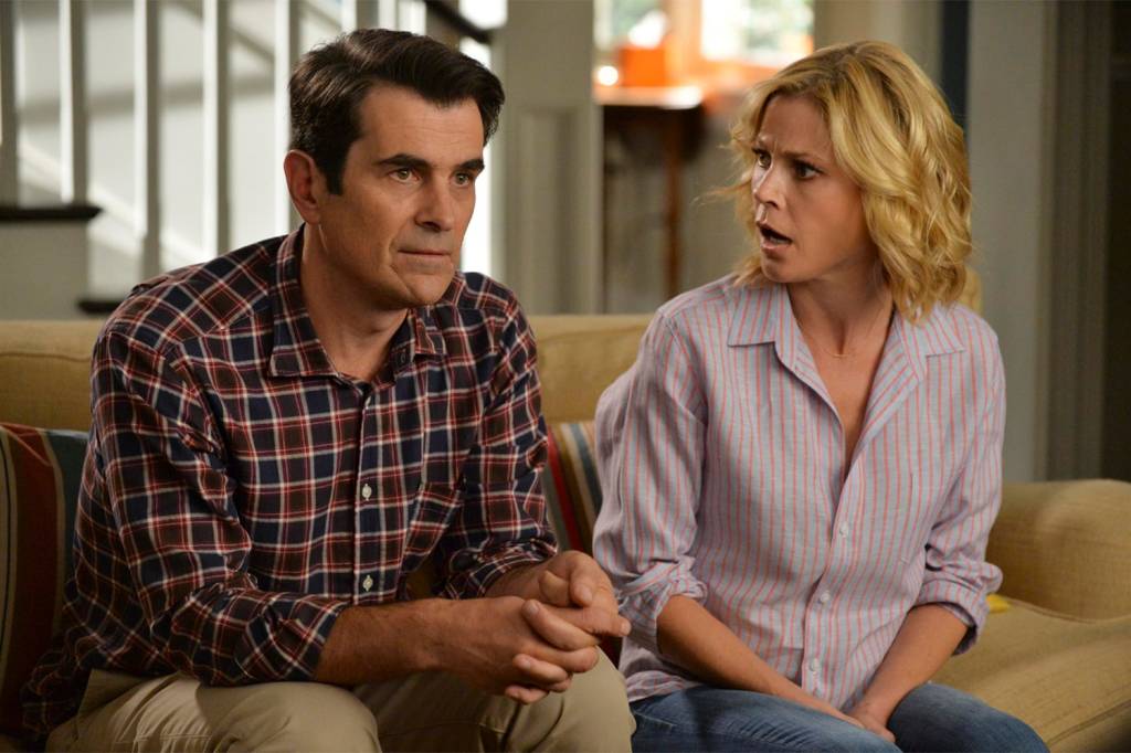 claire Julie Bowen e Ty Burrell, o casal Claire e Phil Dunphy de 'Modern Family' -