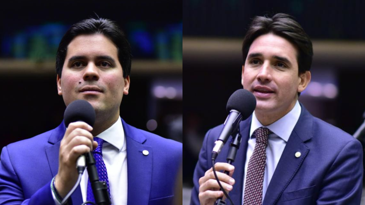 Os deputados federais André Fufuca (PP-MA) e Silvio Costa Filho (Republicanos-PE)