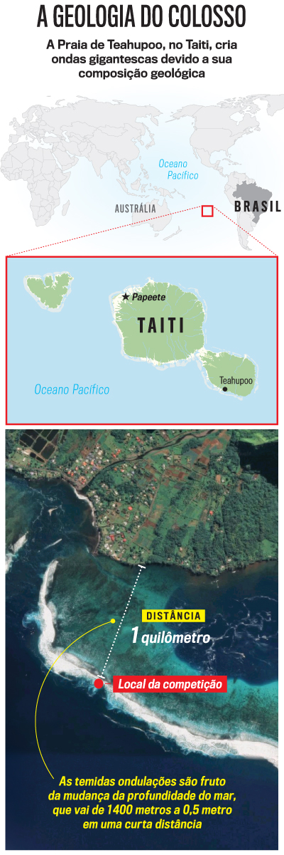 arte mapa Taiti