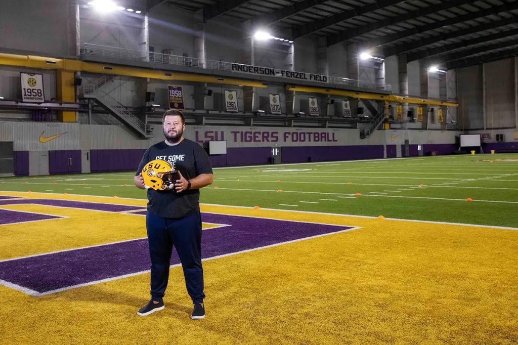 Tigeraire founder Jack Karavich collaborated with LSU Athletics to develop new helmet technologies.