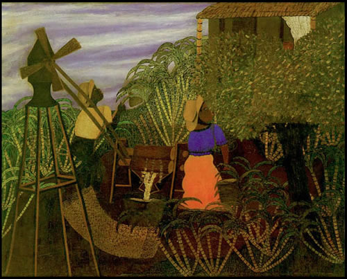 Moenda Em 1951, na primeira Bienal de São Paulo, Heitor recebeu a medalha de prata na categoria “Pintura Nacional” pela obra “Moenda”. Apesar de ter quadros em exposições e museus nacionais e internacionais, o pintor permaneceu à margem do mercado artístico, sendo considerado um artista popular ou naif-