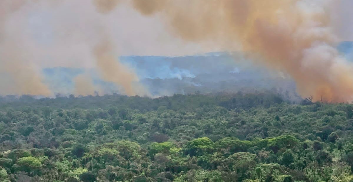 Incêndio atinge mais de 32 mil hectares no Parque Nacional do Araguaia