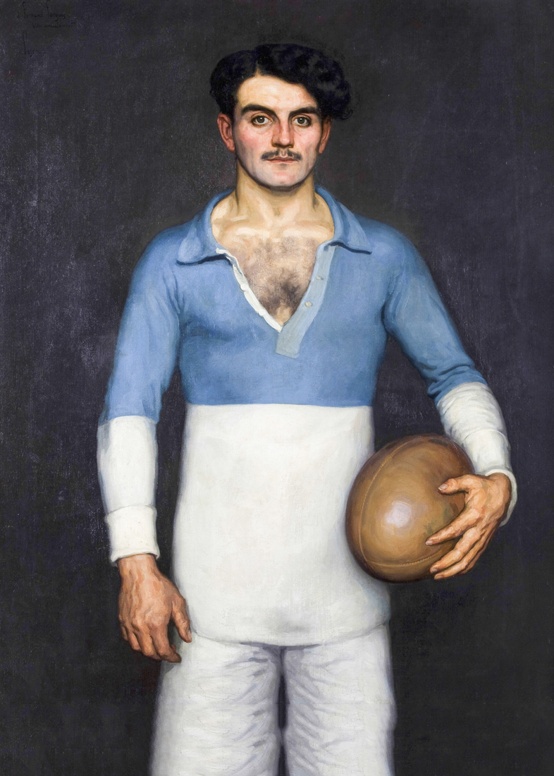 MASCULINO - Pintura de Eugène Pascau, de 1912: virilidade discreta