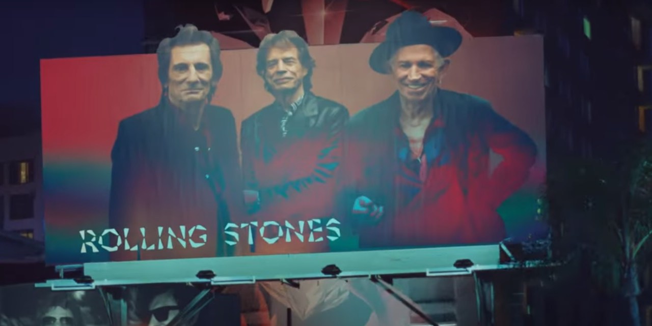 Cena do videoclipe 'Angry', a nova canção dos Rolling Stones