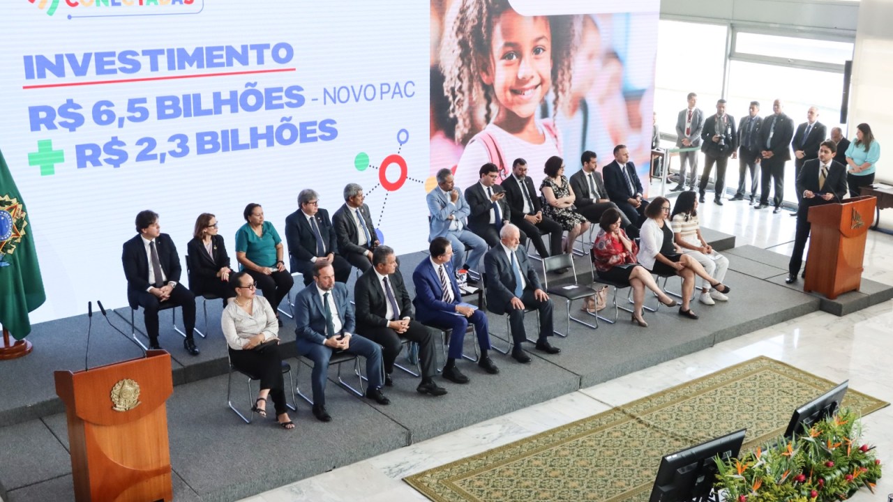 Lançamento da Estratégia Nacional de Escolas Conectadas (Valter Campanato/Agência Brasil)