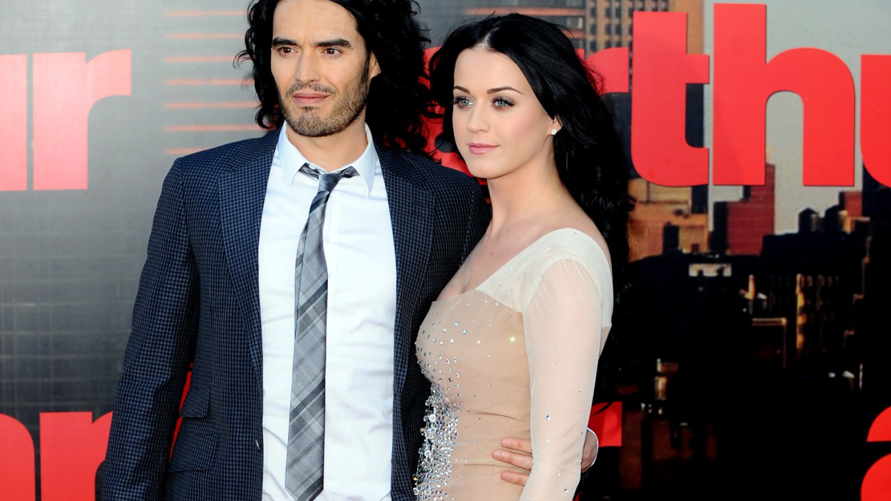 Russell Brand e Katy Perry em 2011 -