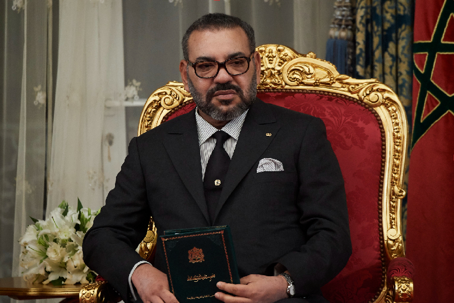 Rei Mohammed VI, do Marrocos