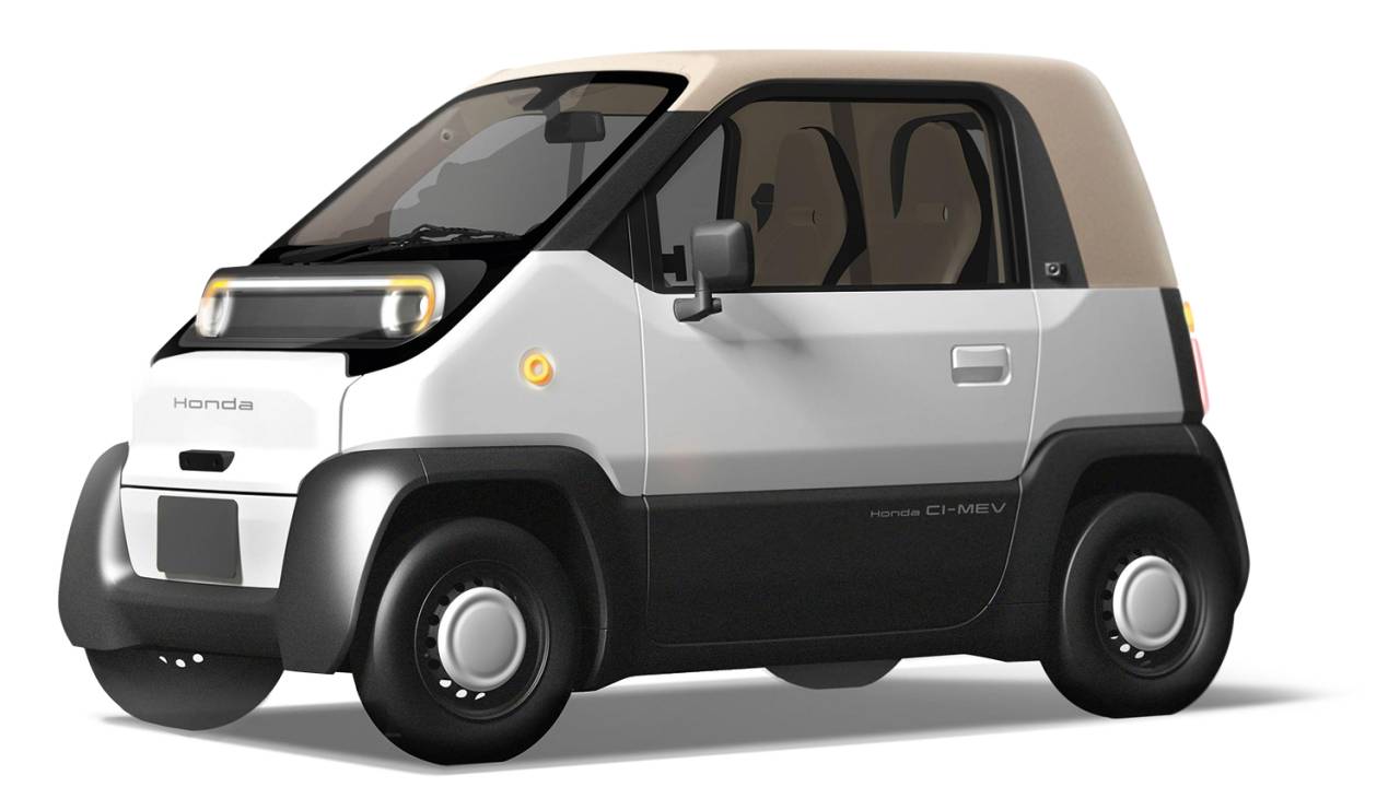 EFICIÊNCIA JAPONESA - O protótipo CI-MEV, que a Honda apresentará em Tóquio: leveza e limpeza como regra