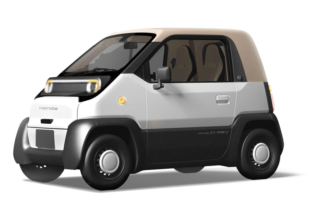 EFICIÊNCIA JAPONESA - O protótipo CI-MEV, que a Honda apresentará em Tóquio: leveza e limpeza como regra