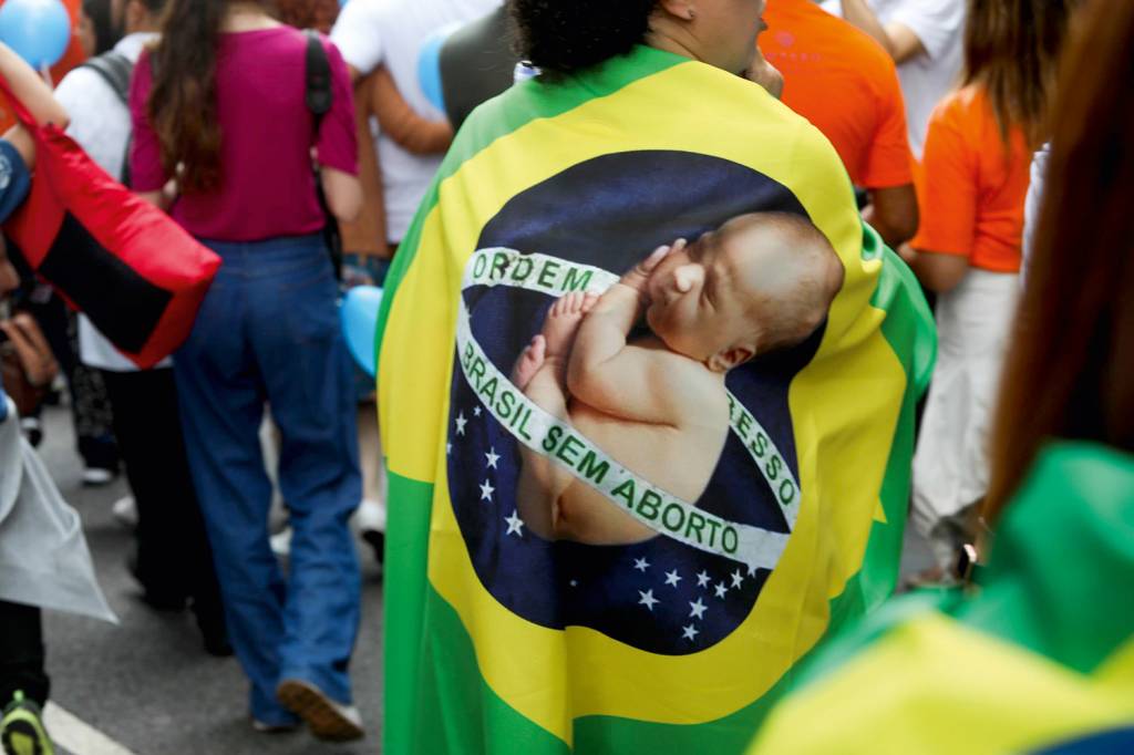 20231008160713615_41.jpg ABORTO - Marcha contra a interrupção da gravidez: para Barroso, discussão “ainda não está madura” para ser pautada