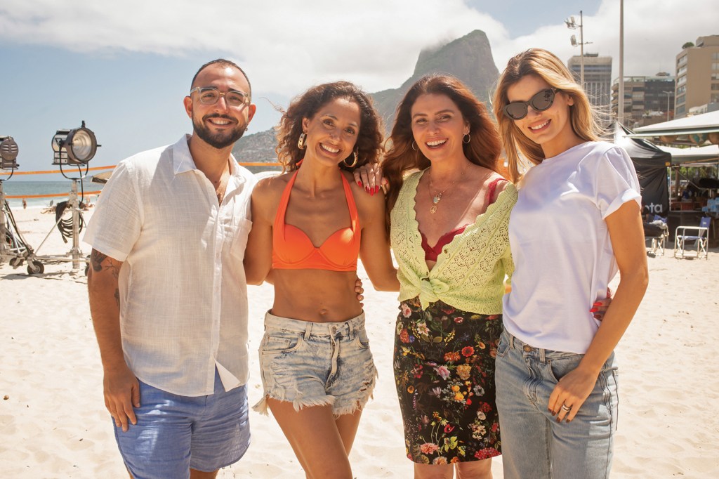 BEM-AMADO - Montes com Camila Pitanga, Giovanna Antonelli e Camila Queiroz em gravação no Rio: do crime ao folhetim