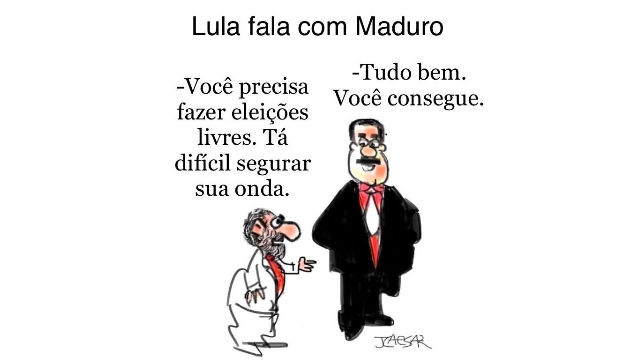 Charge do JCaesar | VEJA