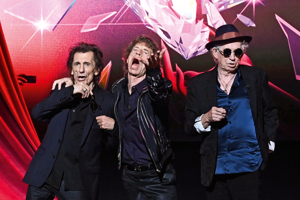 ENERGIA RENOVADA - Ronnie Wood, Mick Jagger e Keith Richards hoje: por trás das rugas, o rock’n’roll pulsa firme
