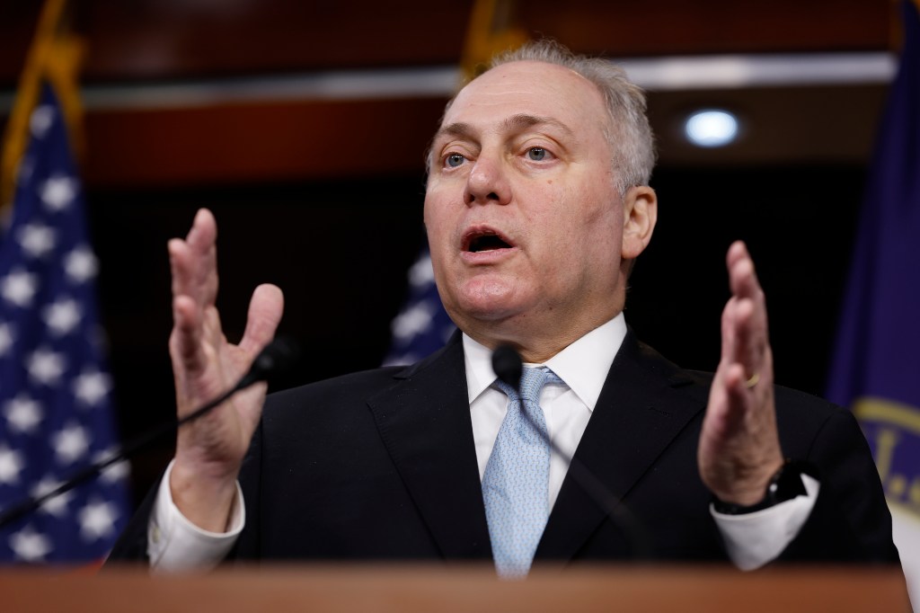 Steve Scalise, 58 anos, foi nomeado pelo Partido Republicano para a presidência da Câmara dos EUA.