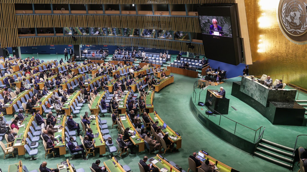Assembleia Geral da ONU faz reunião emergencial para discutir o conflito entre Israel e Hamas (26/10/2023)