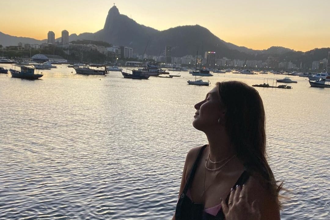 Instagram da Bruna Valeanu, desaparecida depois do ataque do Hamas