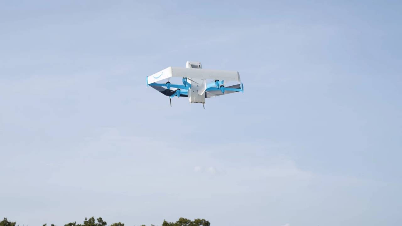 Drone de entrega da Amazon