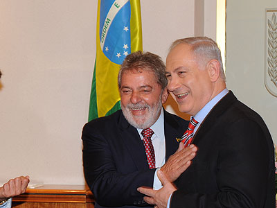 Lula e Netanyahu