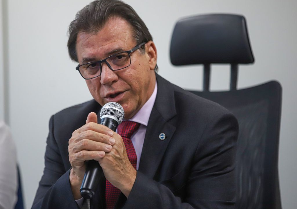 O ministro do Trabalho e Emprego, Luiz Marinho