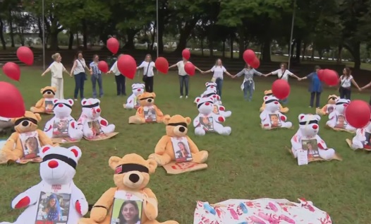 Parque em São Paulo recebe protesto silencioso pró-Israel