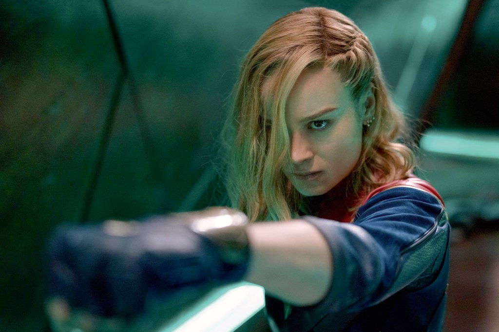 Brie Larson como Capitã Marvel: heroínas em ação