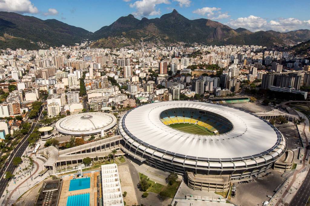 O Estádio Jornalista Mário Filho, o Maracanã, no Rio de Janeiro: dupla de times cariocas à frente de sua administração