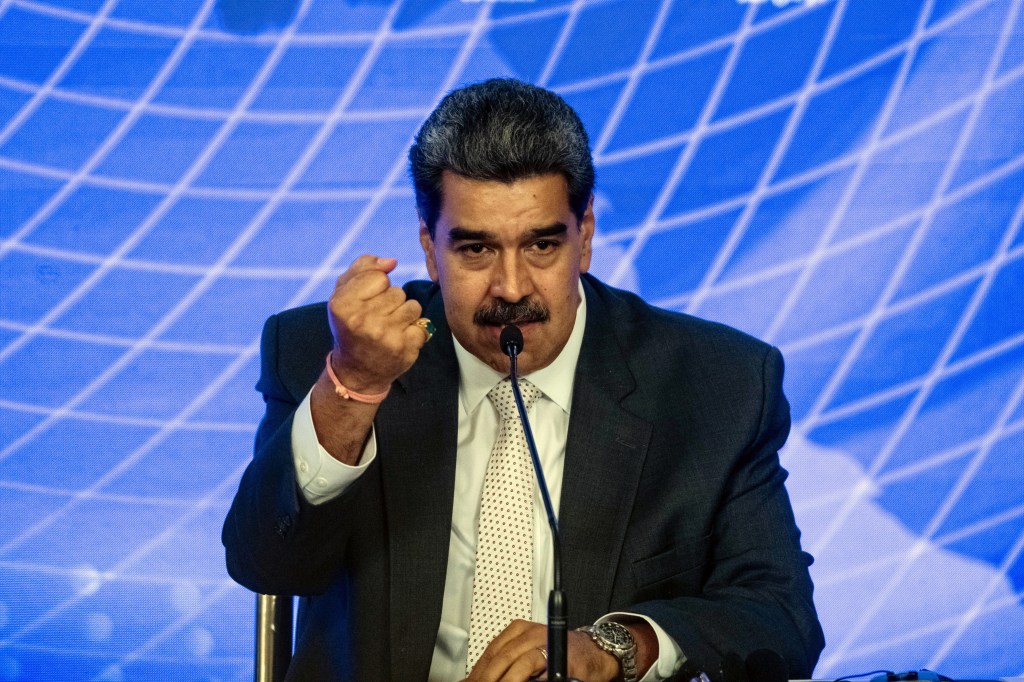 O líder venezuelano Nicolás Maduro. 12/06/2023 -