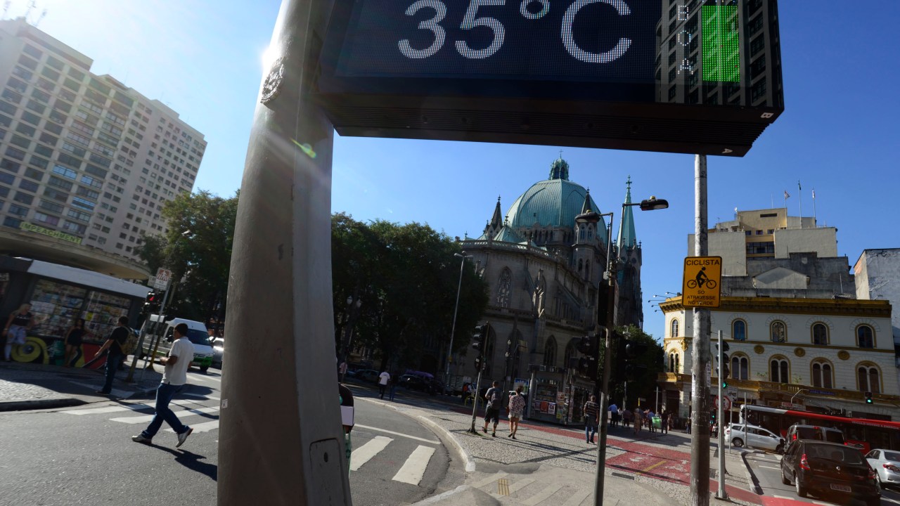 Fervura: São Paulo foi uma das cidades mais atingidas pela onda de calor de novembro
