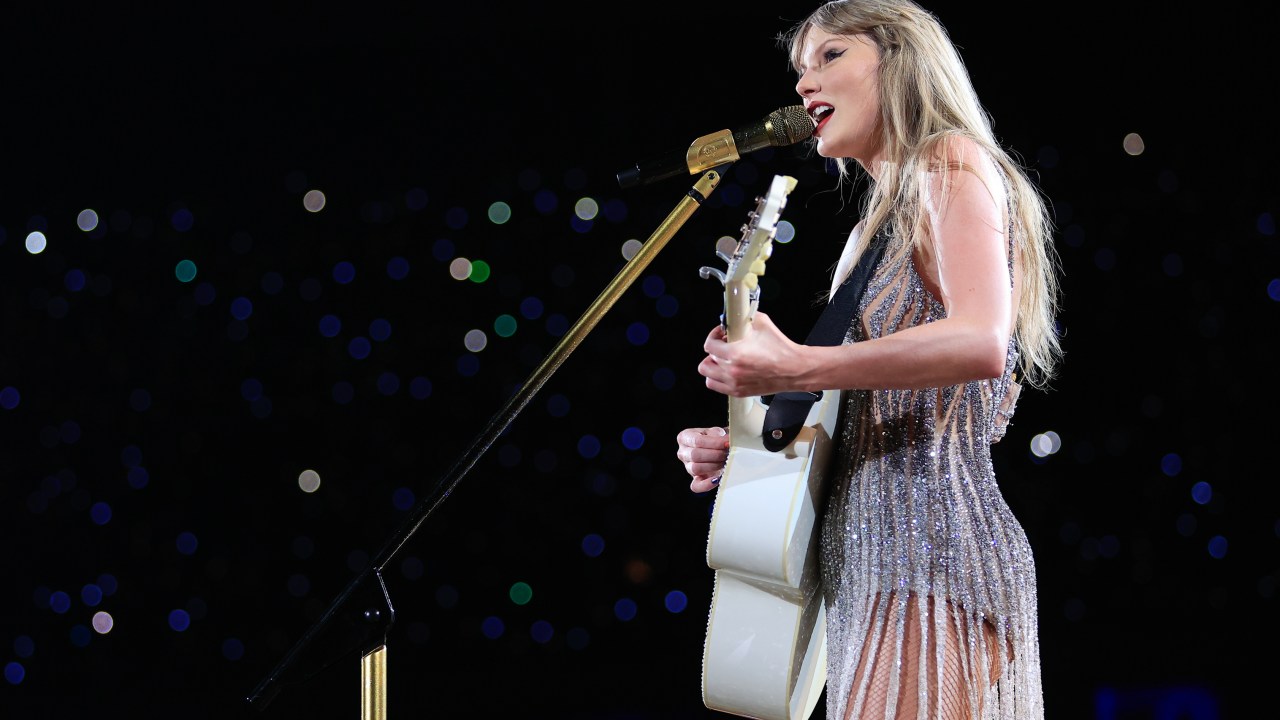 Taylor Swift em show no Rio de Janeiro na sexta-feira, 17: primeiro show da turnê "The Eras Tour" no Brasil