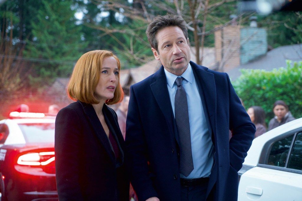 GettyImages-924739834.jpg DUPLA ICÔNICA - Duchovny e Anderson: série marcou época