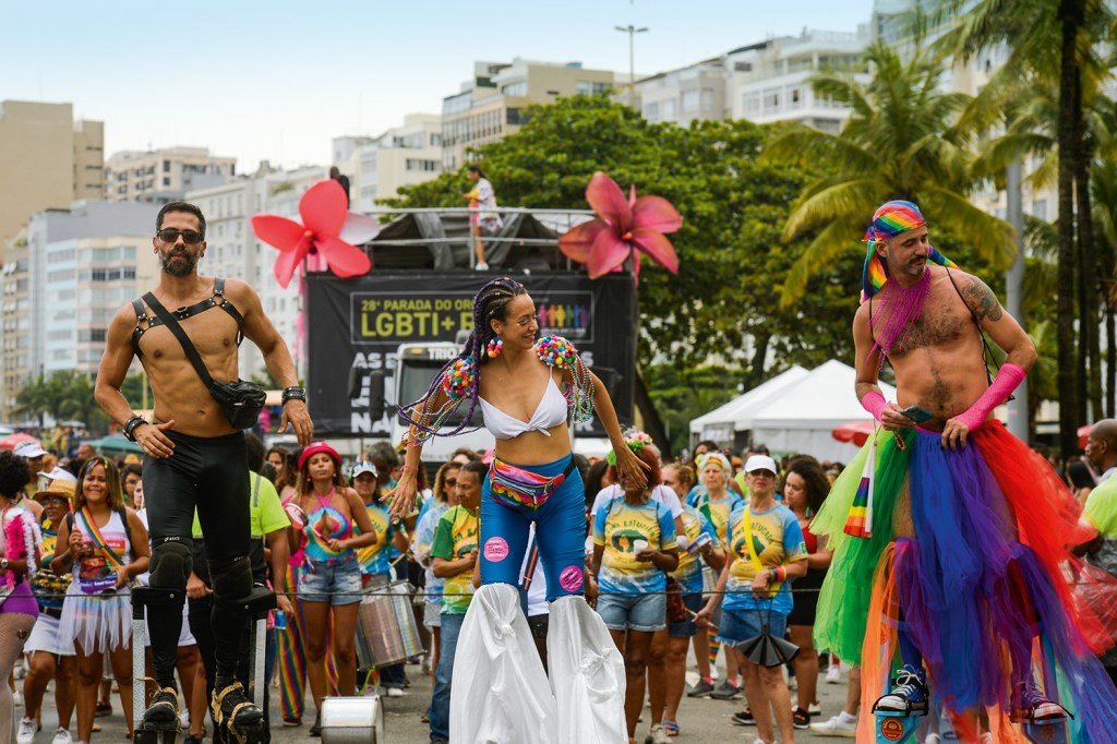 DIREITOS - Parada LGBTQIA+ no Rio: movimentos por garantias das minorias levaram a forte reação conservadora