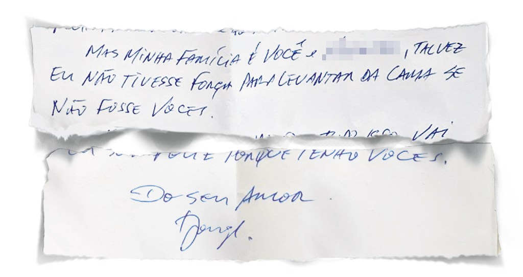 PROVA DE AMOR - Carta de Jorge Picciani à mulher: a relação durou sete anos