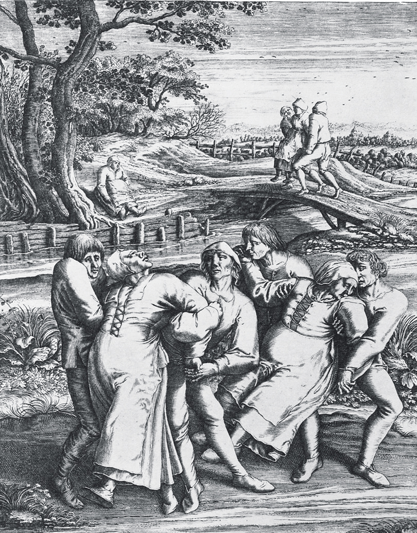 CONTÁGIO SOCIAL - Coreomania: aldeias passavam a dançar loucamente até pessoas desfalecerem na Idade Média
