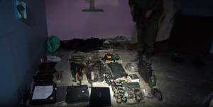 Arsenal de guerra do Hamas no subsolo do hospital Arsenal de guerra do Hamas no subsolo do hospital