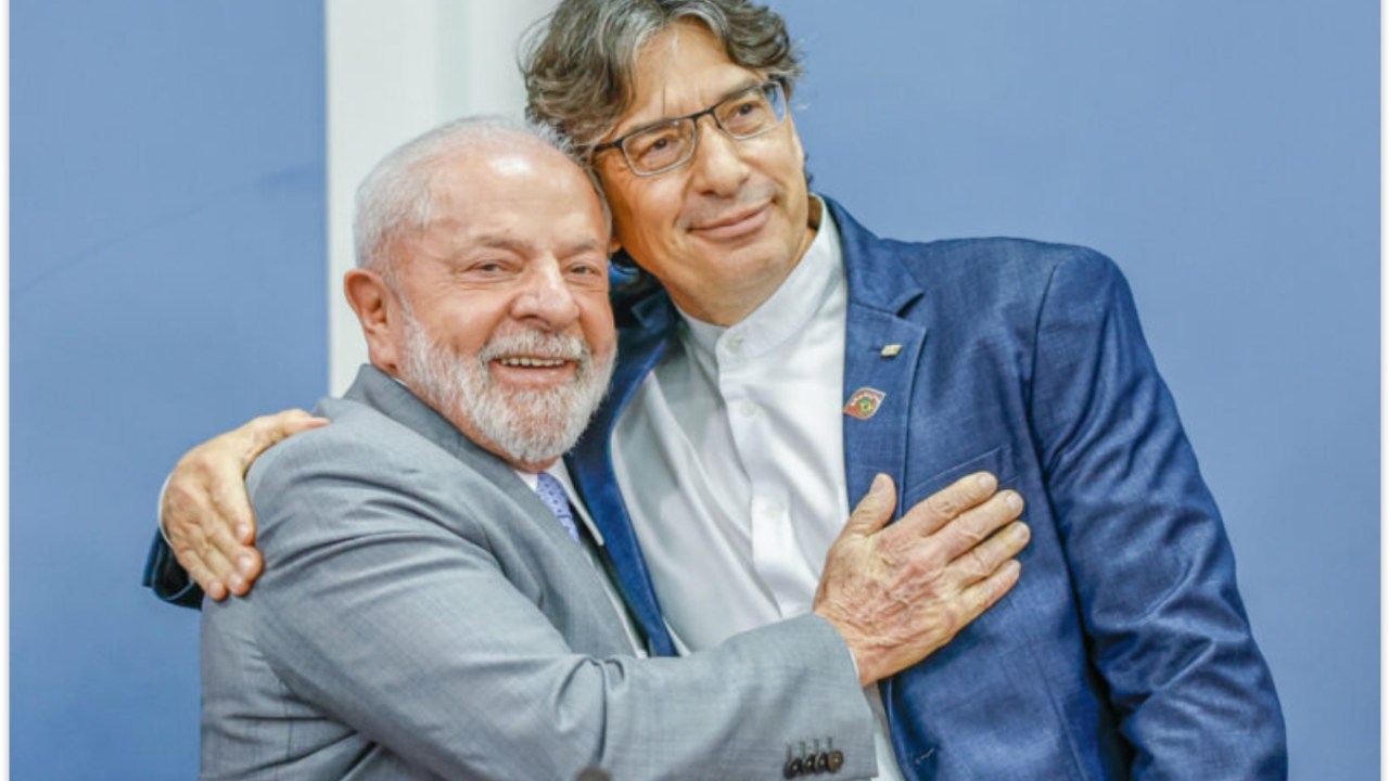 Lula e Marcio Pochmann