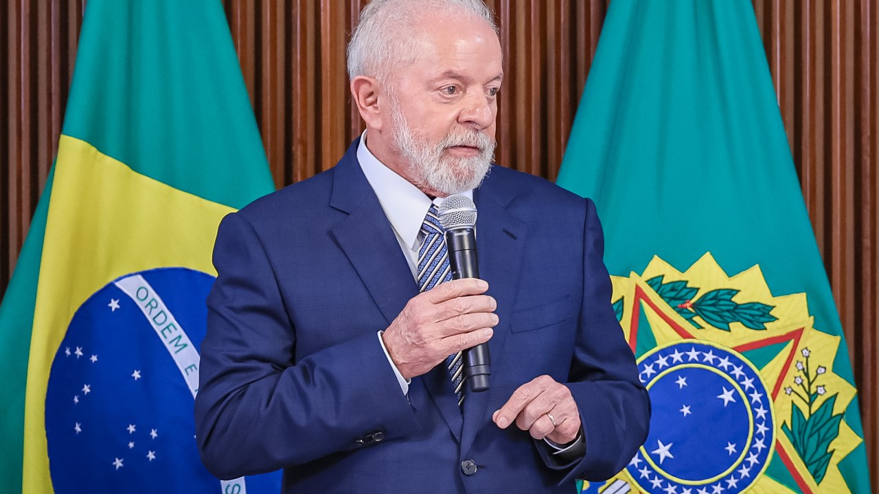 O presidente Lula