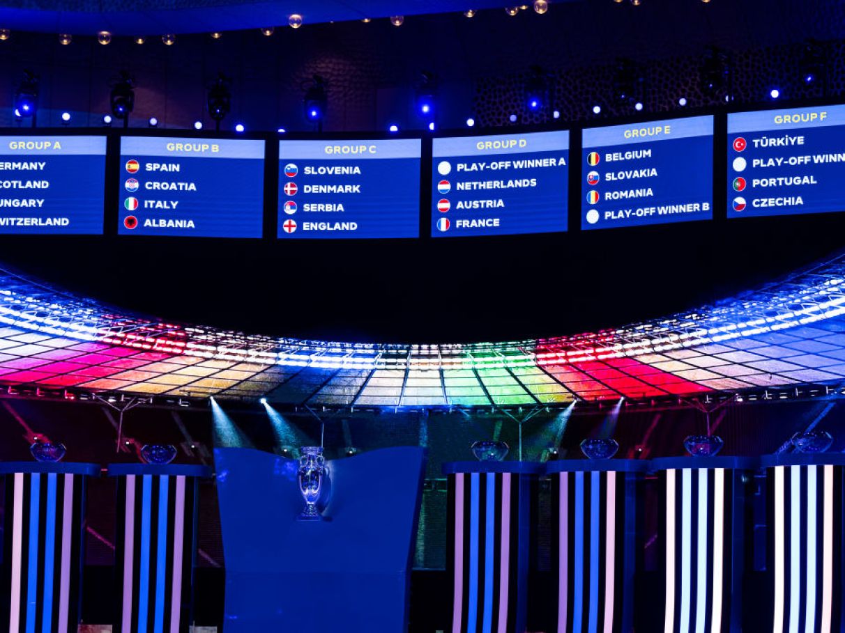Uefa sorteia grupos da Euro 2024, que terá Alemanha como sede