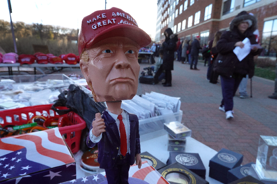 Boneco de Donald Trump