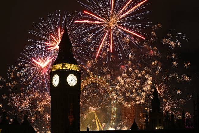 Ano-Novo em Londres Ano-Novo em Londres //