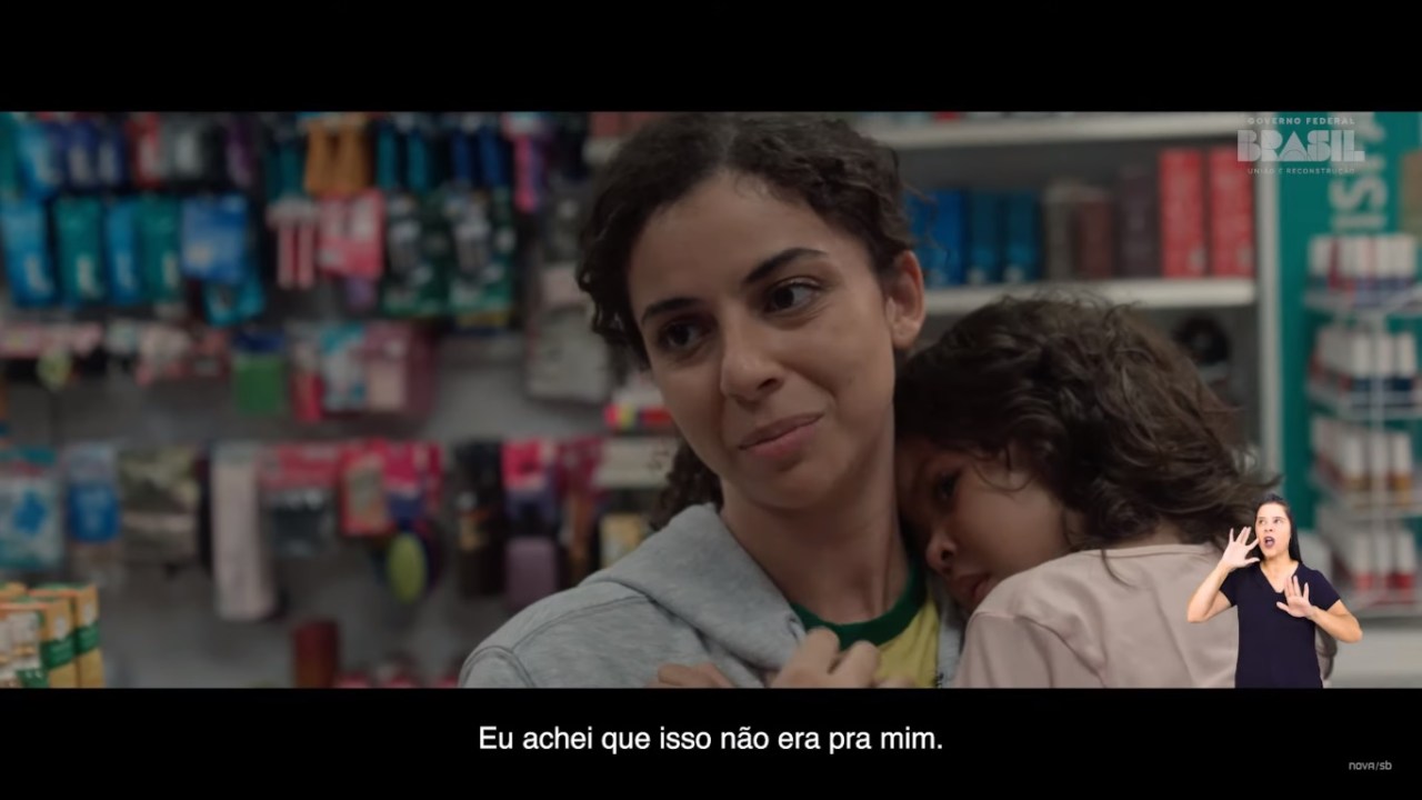 Cena da campanha publicitária "O Brasil é um só povo", da Secom do Governo Federal