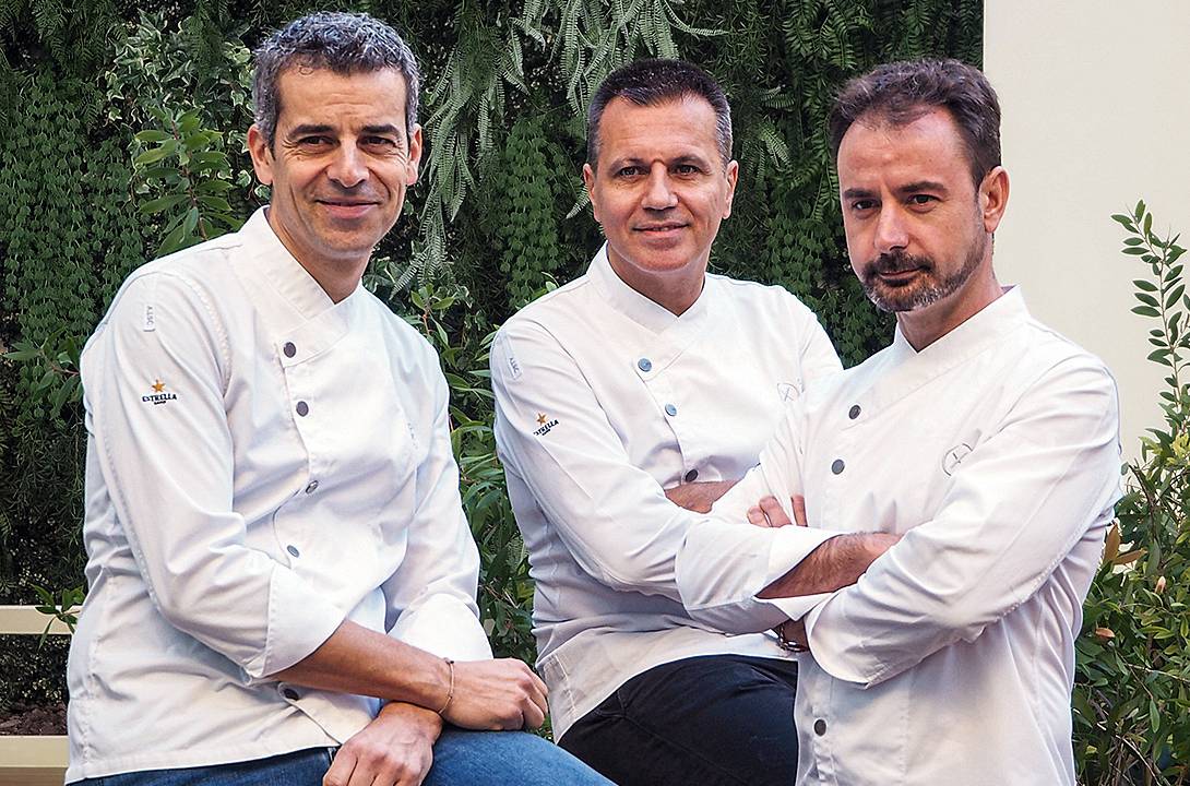 TRÊS ESTRELAS - Casañas, Castro e Xatruch: o trio responsável pelo Disfrutar